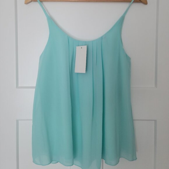 Doubleju Tops - Women's Aqua Tank Top
